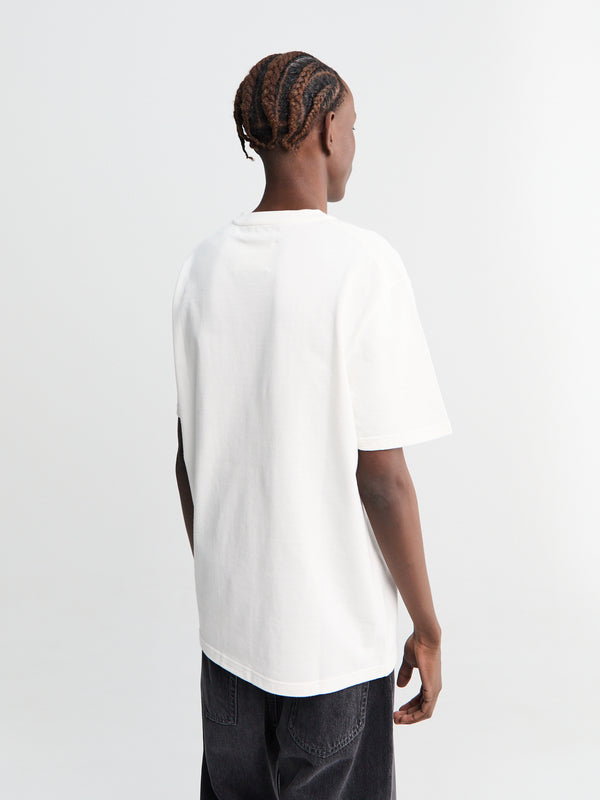 Stoy Logo T-shirt CN Shortsleeved In White