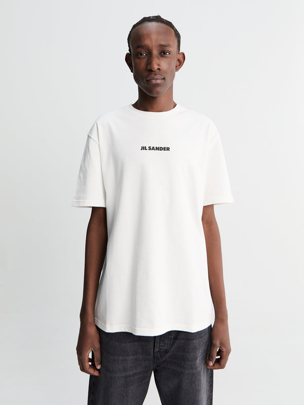 stoy Logo T-shirt CN Shortsleeved in White