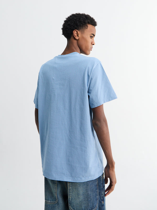 Stoy Logo T-shirt In Blue