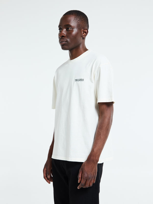 stoy Logo T-Shirt in Broken White