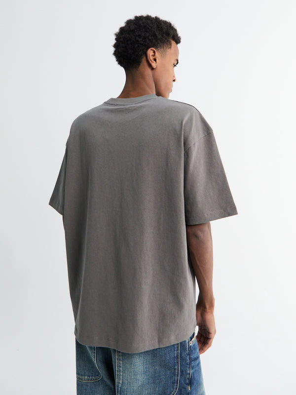 Stoy Logo T-Shirt In Charcoal