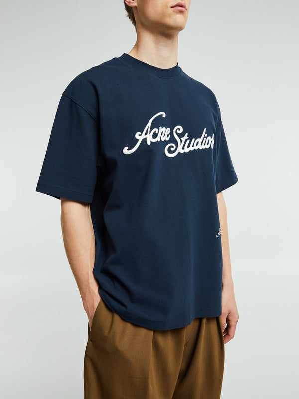 stoy Logo T-shirt in Deep Blue