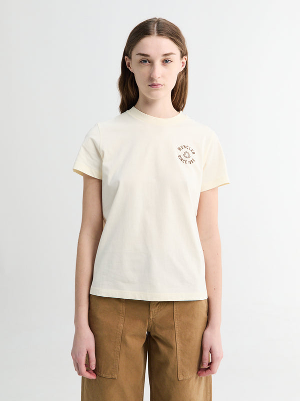 stoy Logo T-Shirt in Off-White