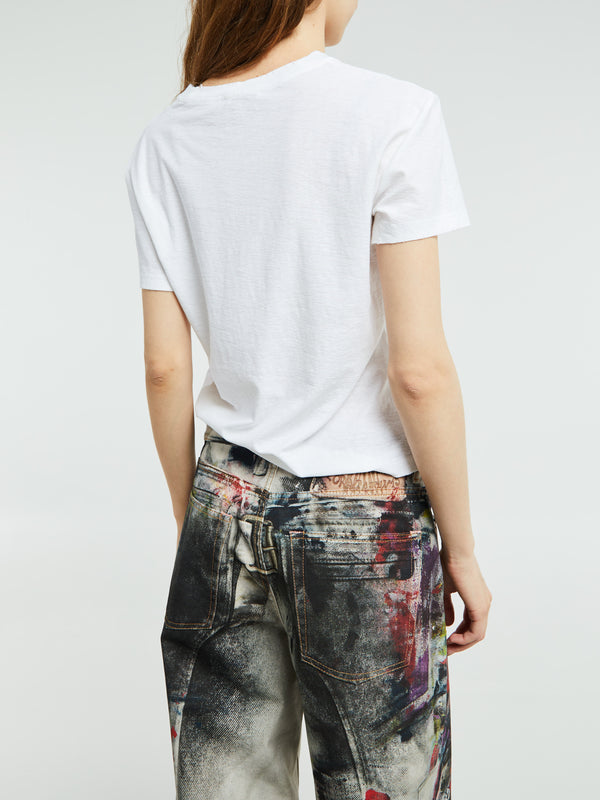 Stoy Logo T-shirt In Off White