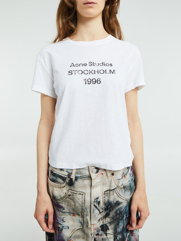 stoy Logo T-shirt in Off White