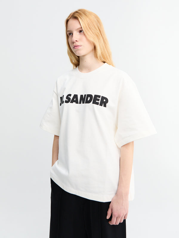 Stoy Logo T-Shirt In Porcelain