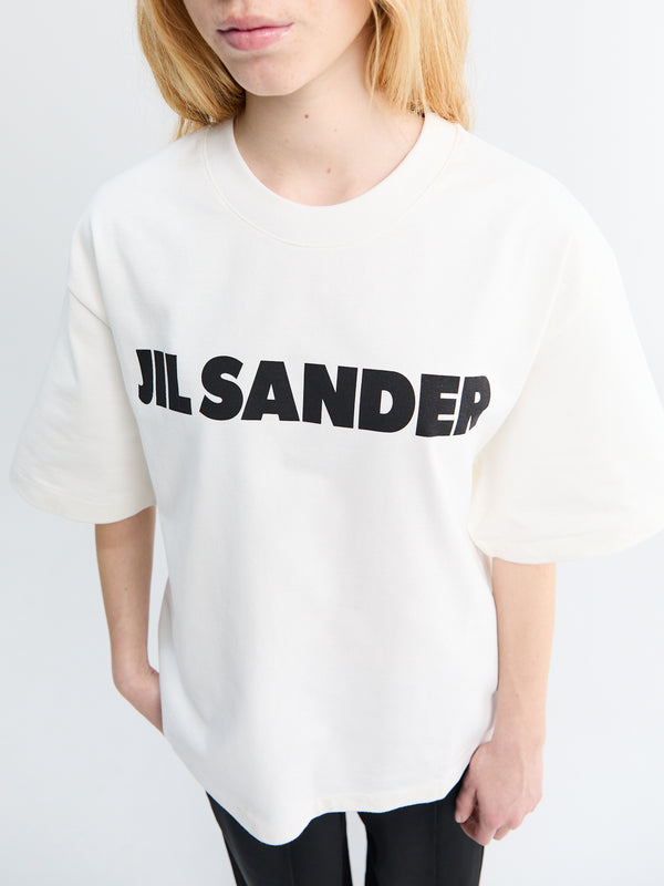 Stoy Logo T-Shirt In Porcelain