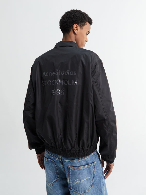 Stoy Logo Technical Jacket In Black