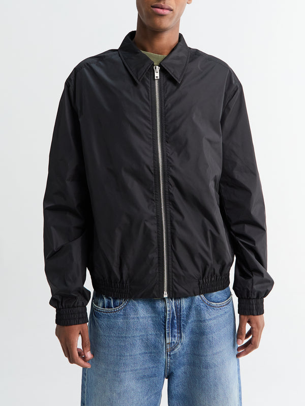 stoy Logo Technical Jacket in Black