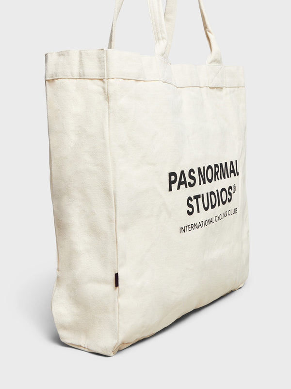 Stoy Logo Tote Bag In Off White