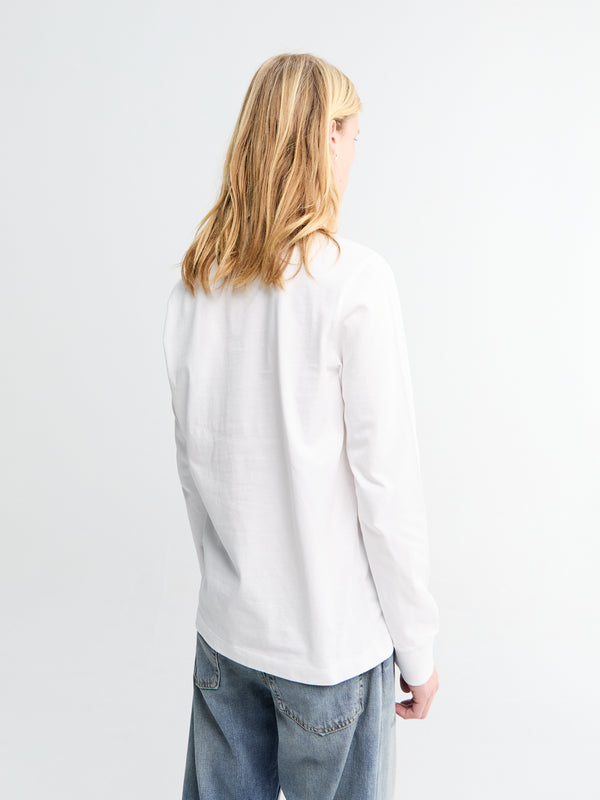 Stoy Long Sleeved T-shirt In White
