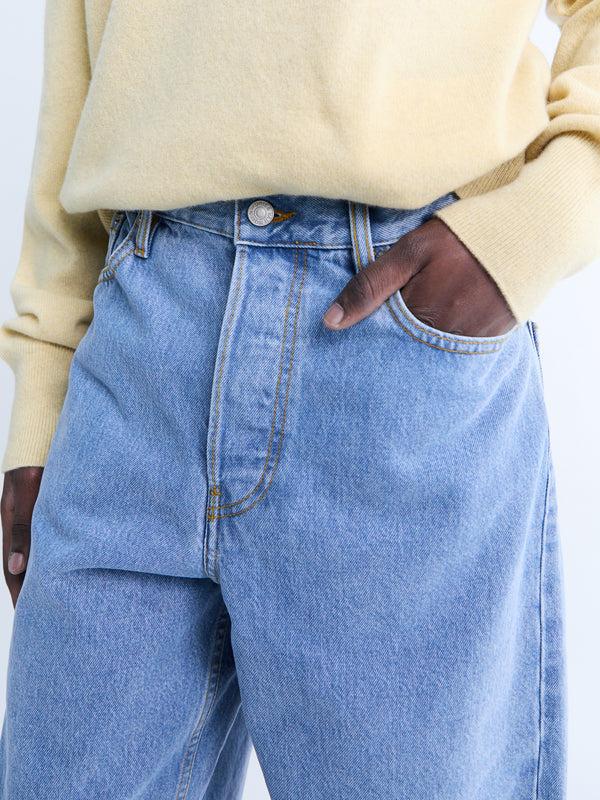 Stoy Loose Fit Jeans In Light Blue