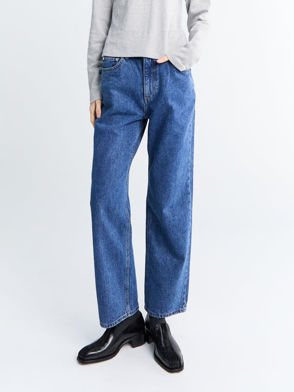 stoy Loose Jeans in Classic Blue