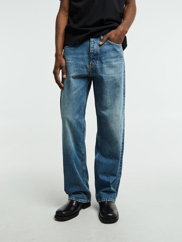 stoy Loose Jeans in Dark Blue Vintage