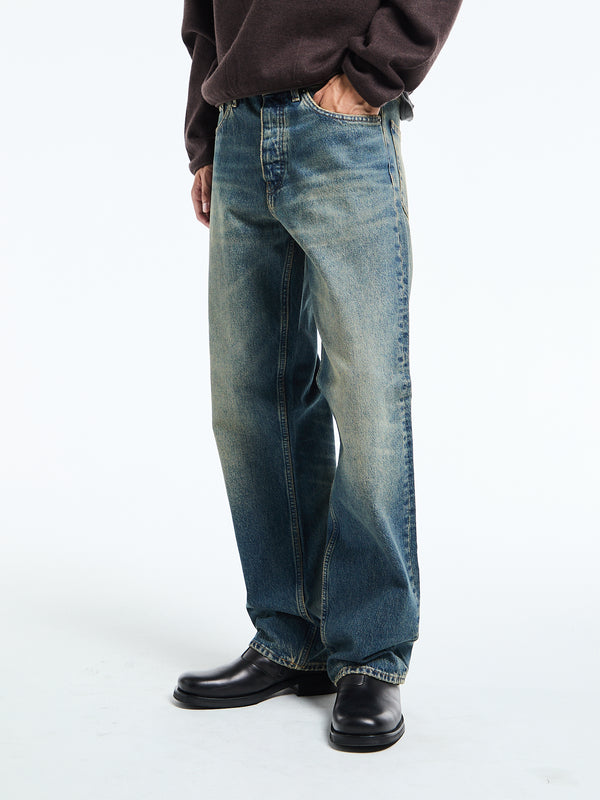 Stoy Loose Jeans In Dirty Blue
