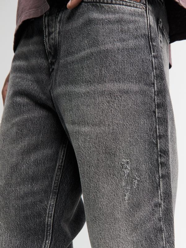 Stoy Loose Jeans In New Black Worn