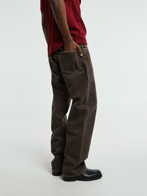 Stoy Loose Jeans In Vintage Brown