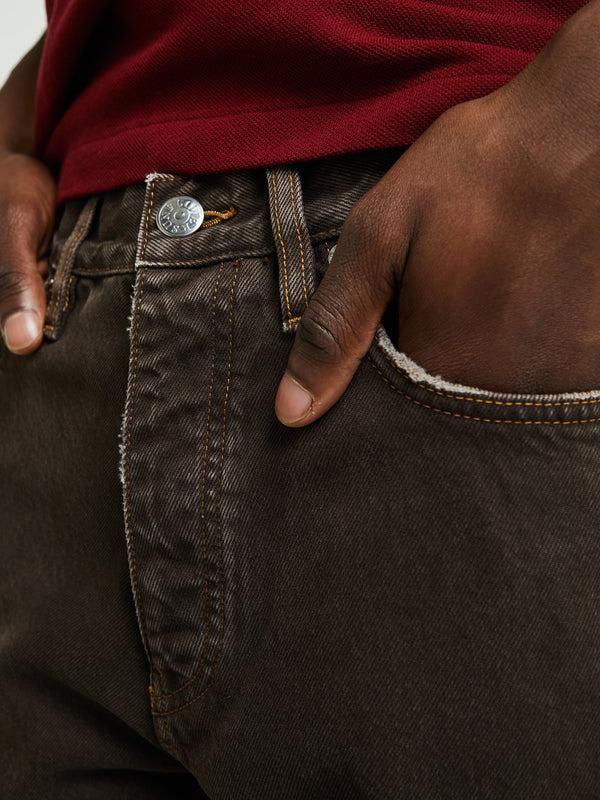 Stoy Loose Jeans In Vintage Brown