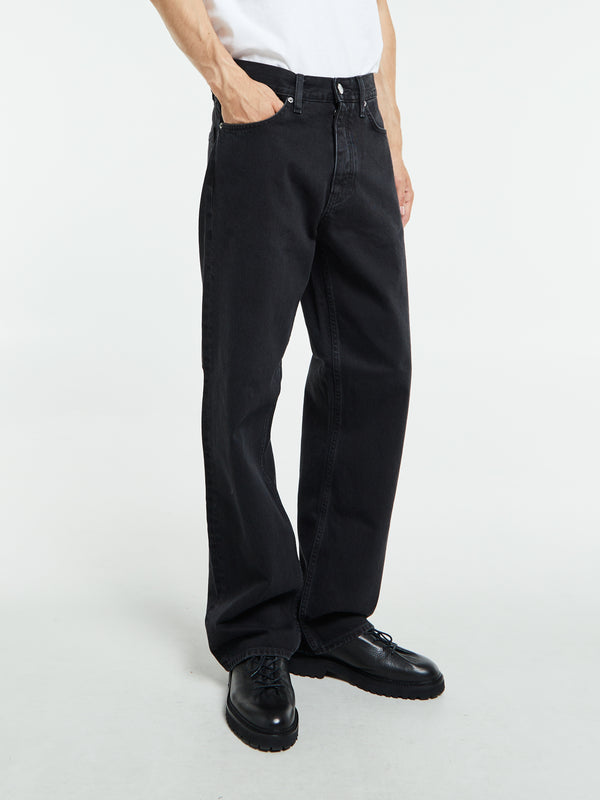 Stoy Loose Jeans In Washed Black