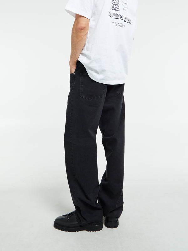 Stoy Loose Jeans In Washed Black