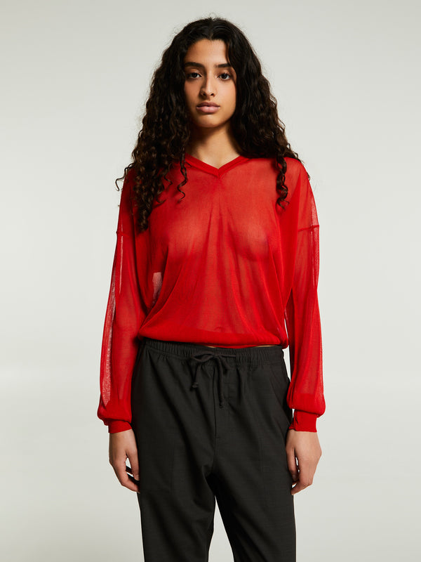 Stoy Mary Knitwear In Red