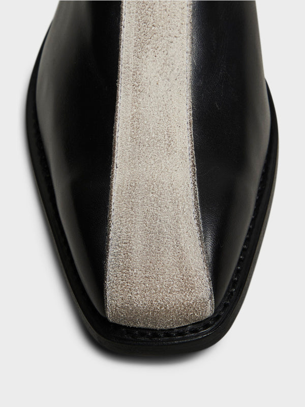 Stoy Men's Pedestrian Loafers In Black And White