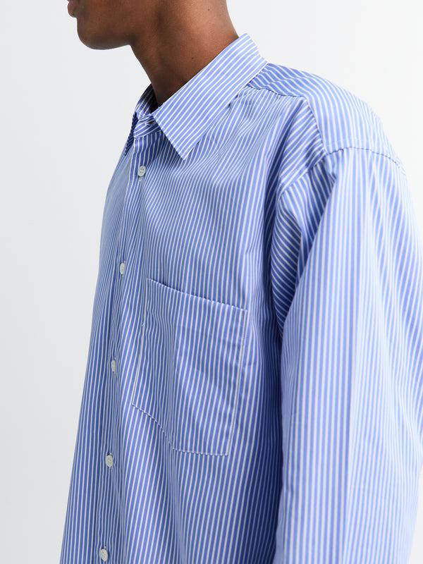Stoy Mens Shirt Woven In Stripe