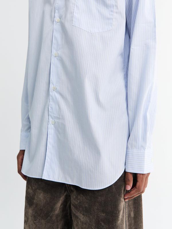 Stoy Mens Shirt Woven Stripe