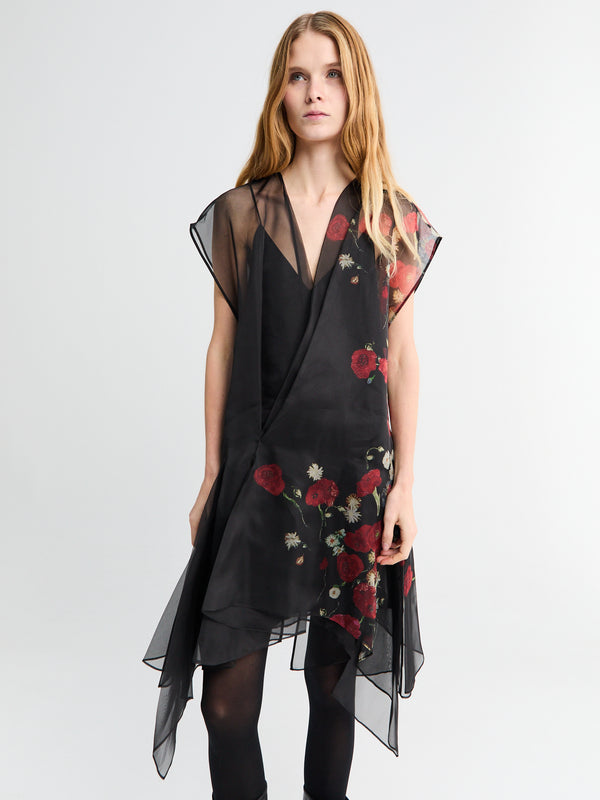 Stoy Merith Dress Black And Red