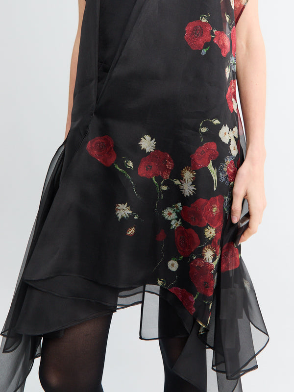 Stoy Merith Dress Black And Red