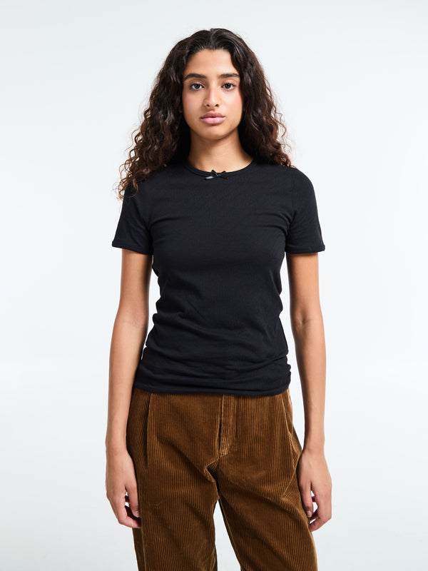 Stoy Messhu T-Shirt In Black