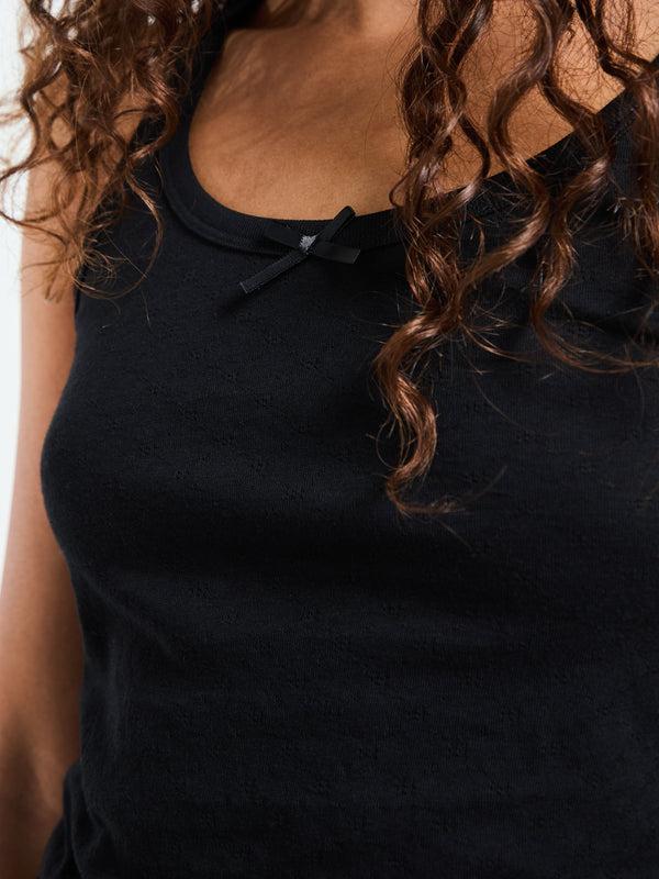 Stoy Messhu Tank Top In Black