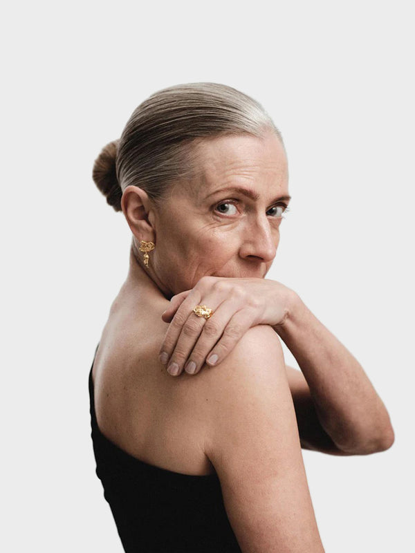 Stoy Michelle Ring With Gold Plating