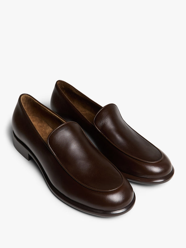 Stoy Miles Loafer In Vintage Brown