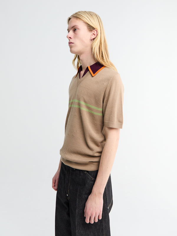 Stoy Molar Polo In Camel