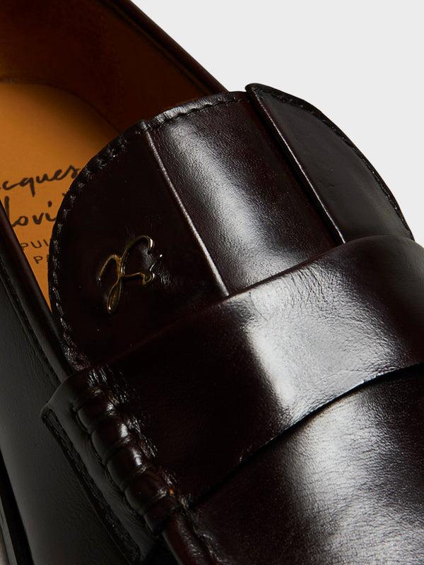 Stoy Moliere Shoes In Brown Polished