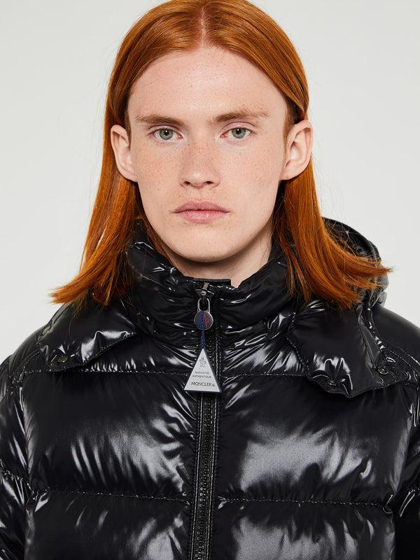 Stoy Moncler Maya Short Down Jacket In Black