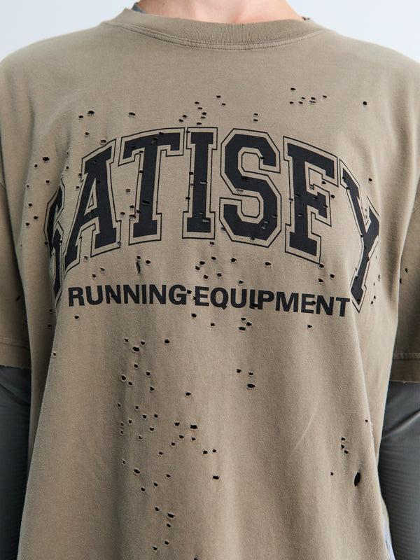 Stoy MothTech T-Shirt In Aged Falcon