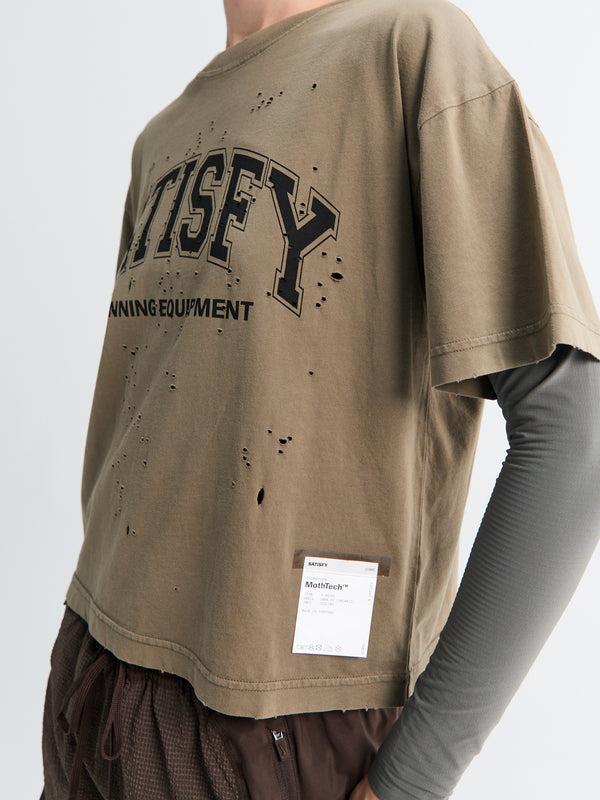 Stoy MothTech T-Shirt In Aged Falcon