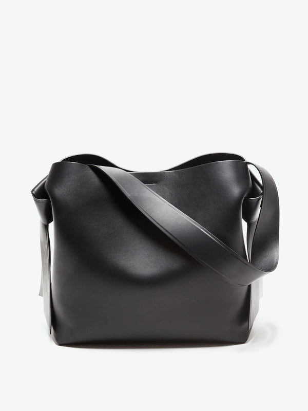 Stoy Musubi Midi Shoulder Bag In Black