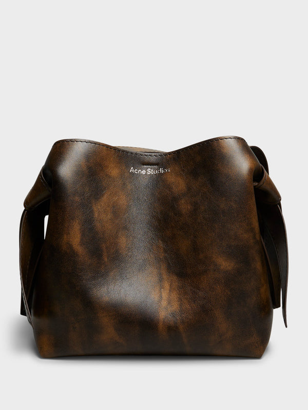 stoy Musubi Midi shoulder bag in Ochre Yellow