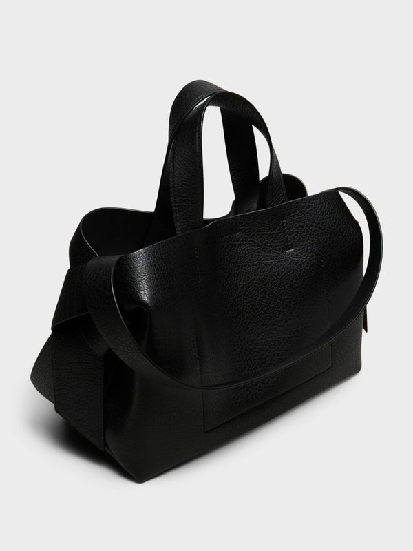 Stoy Musubi Midi Tote Bag In Black