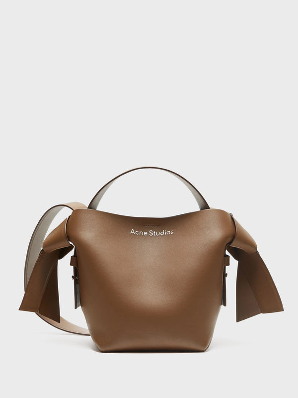 stoy Musubi Mini Shoulder Bag in Camel Brown