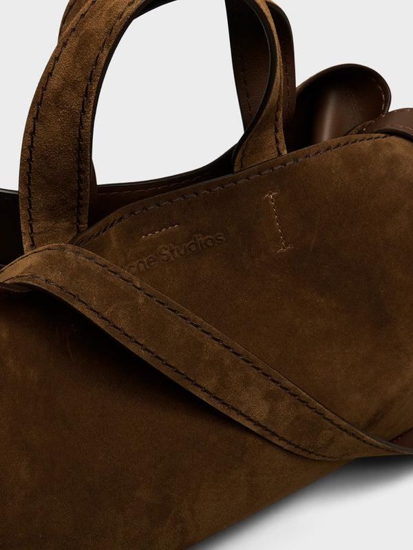 Stoy Musubi Tote Bag In Cognac Brown