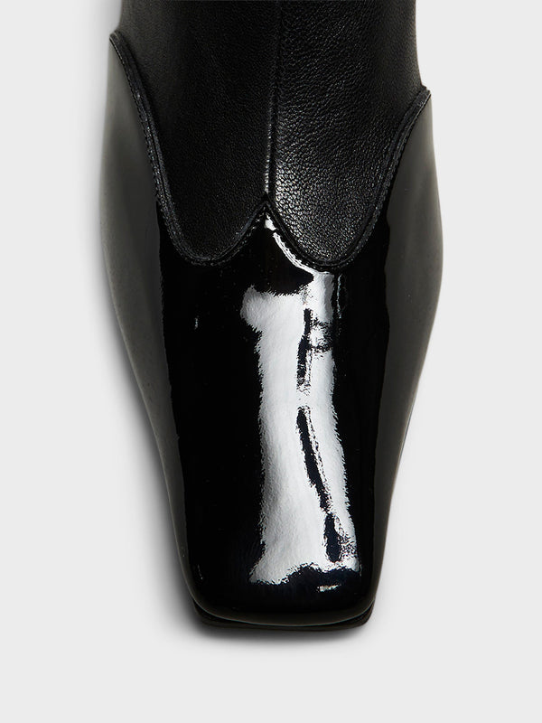 Stoy Nevada Stretch High Boots In Black