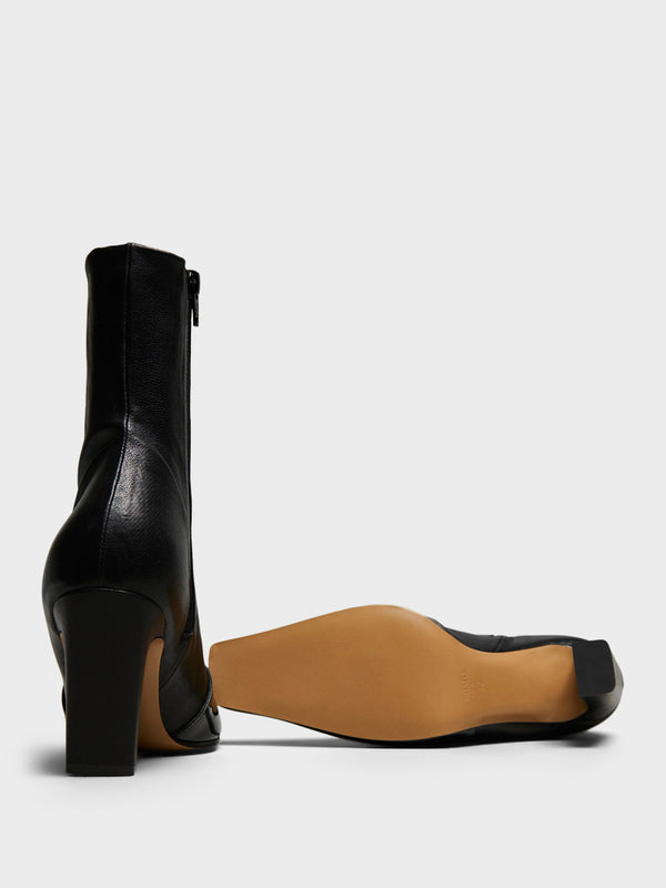 Stoy Nevada Stretch High Boots In Black