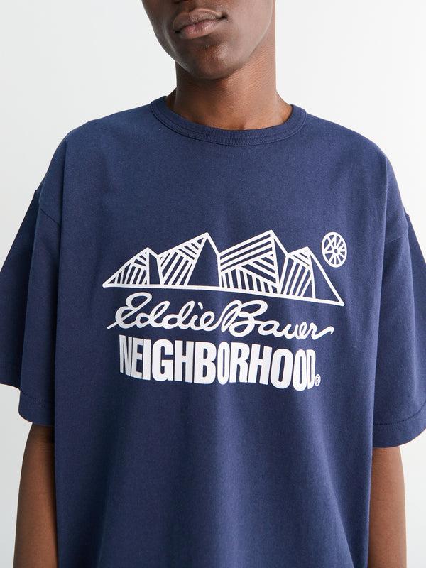 Stoy NH X Eddie Bauer Classic Crewneck In Navy