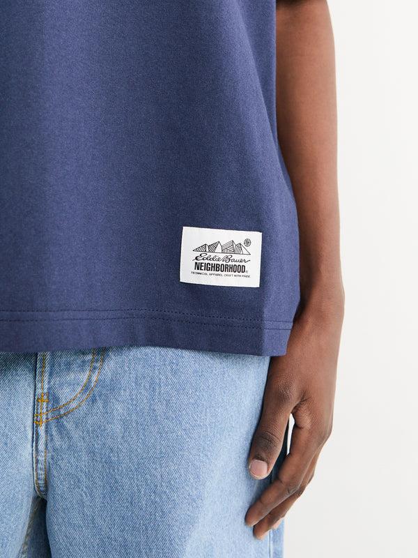 Stoy NH X Eddie Bauer Classic Crewneck In Navy