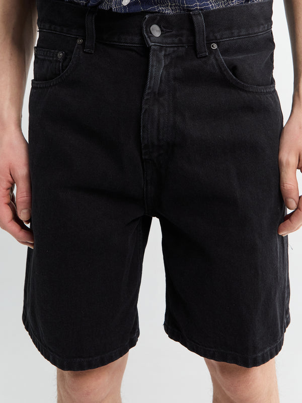 Stoy Nolan Short Black Stone Washed