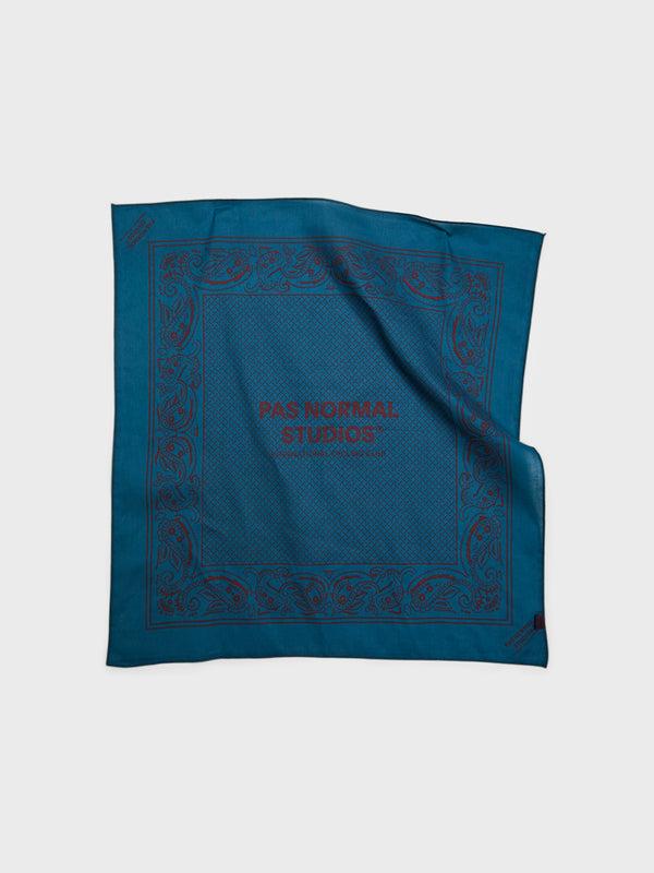 stoy Off-Race Bandana in Aqua Blue